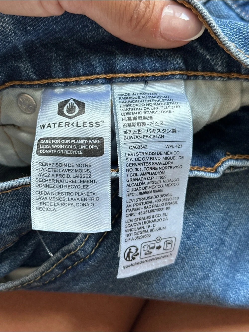 Levi’s 505 Men’s Jeans 38x30 Regular Fit Straight Leg Medium Wash